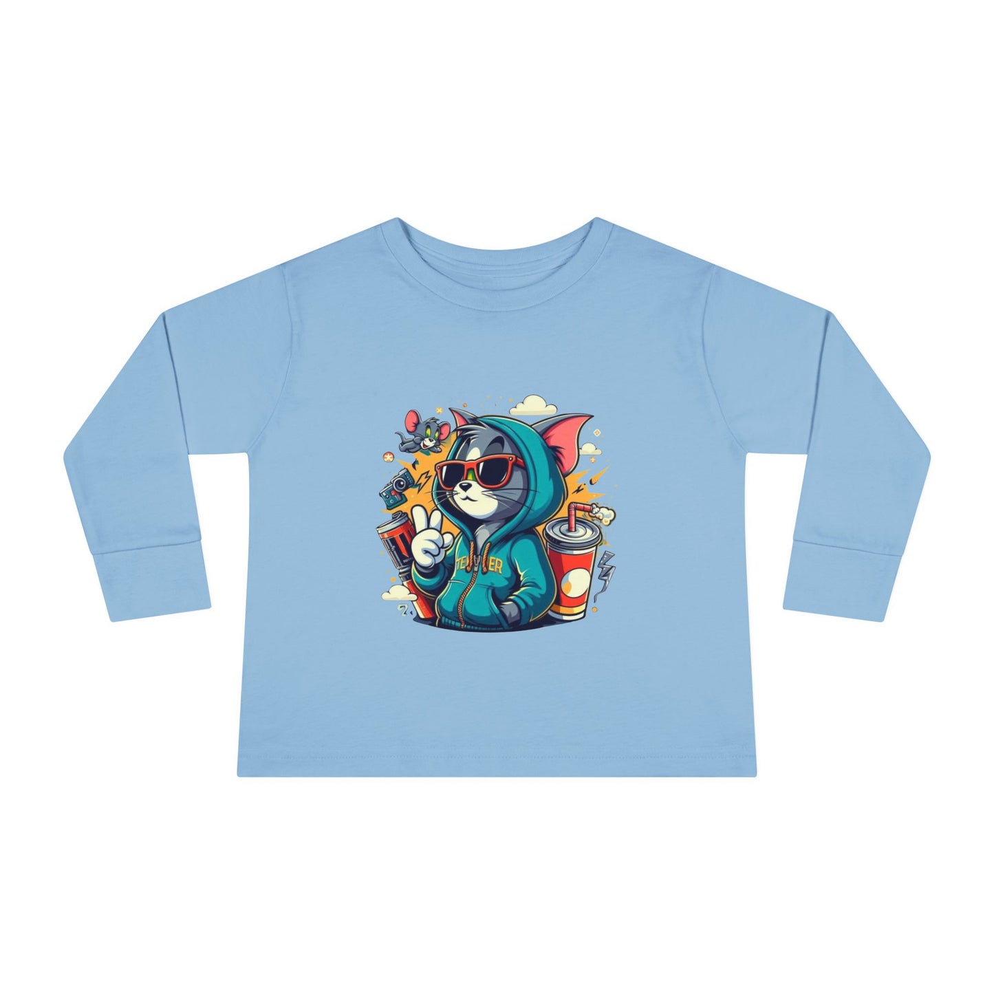 Tom World Toddler Long Sleeve Tee