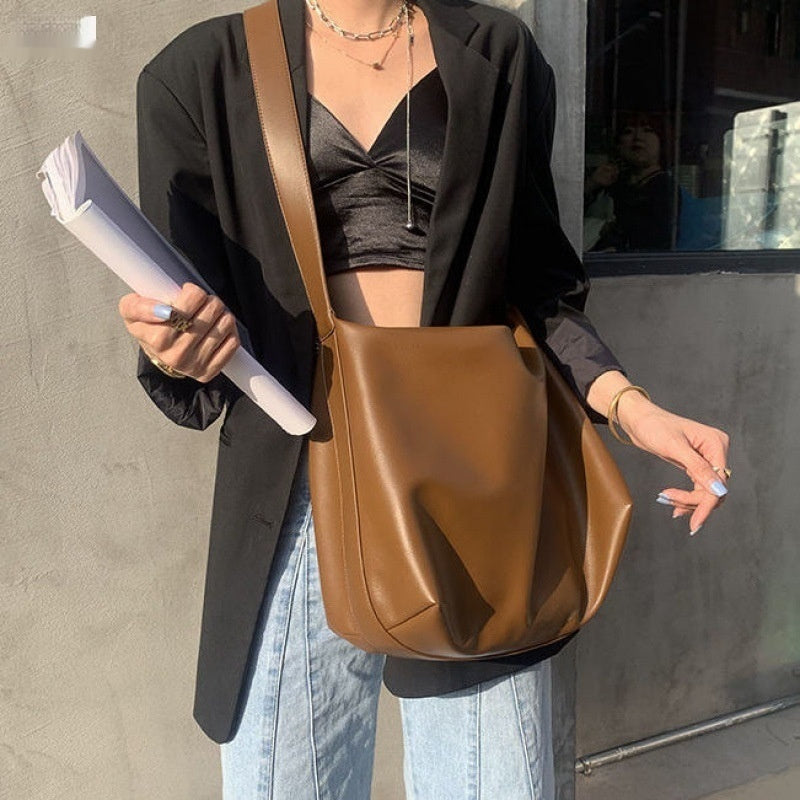 Women's One-shoulder New Soft Bed Tote Bag