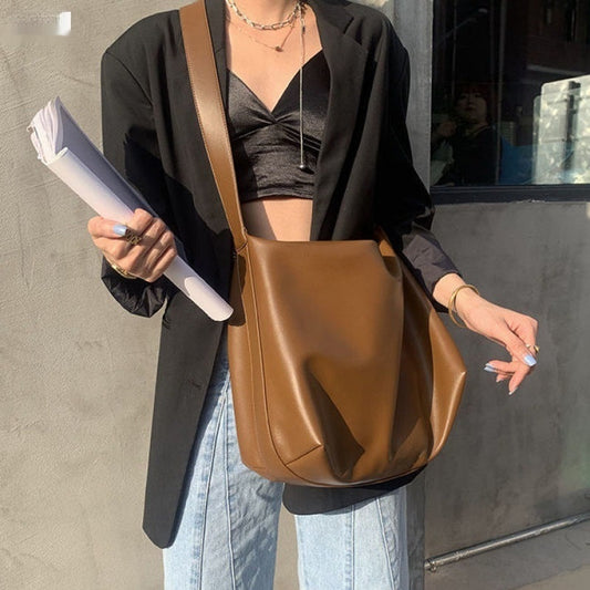 Women's One-shoulder New Soft Bed Tote Bag