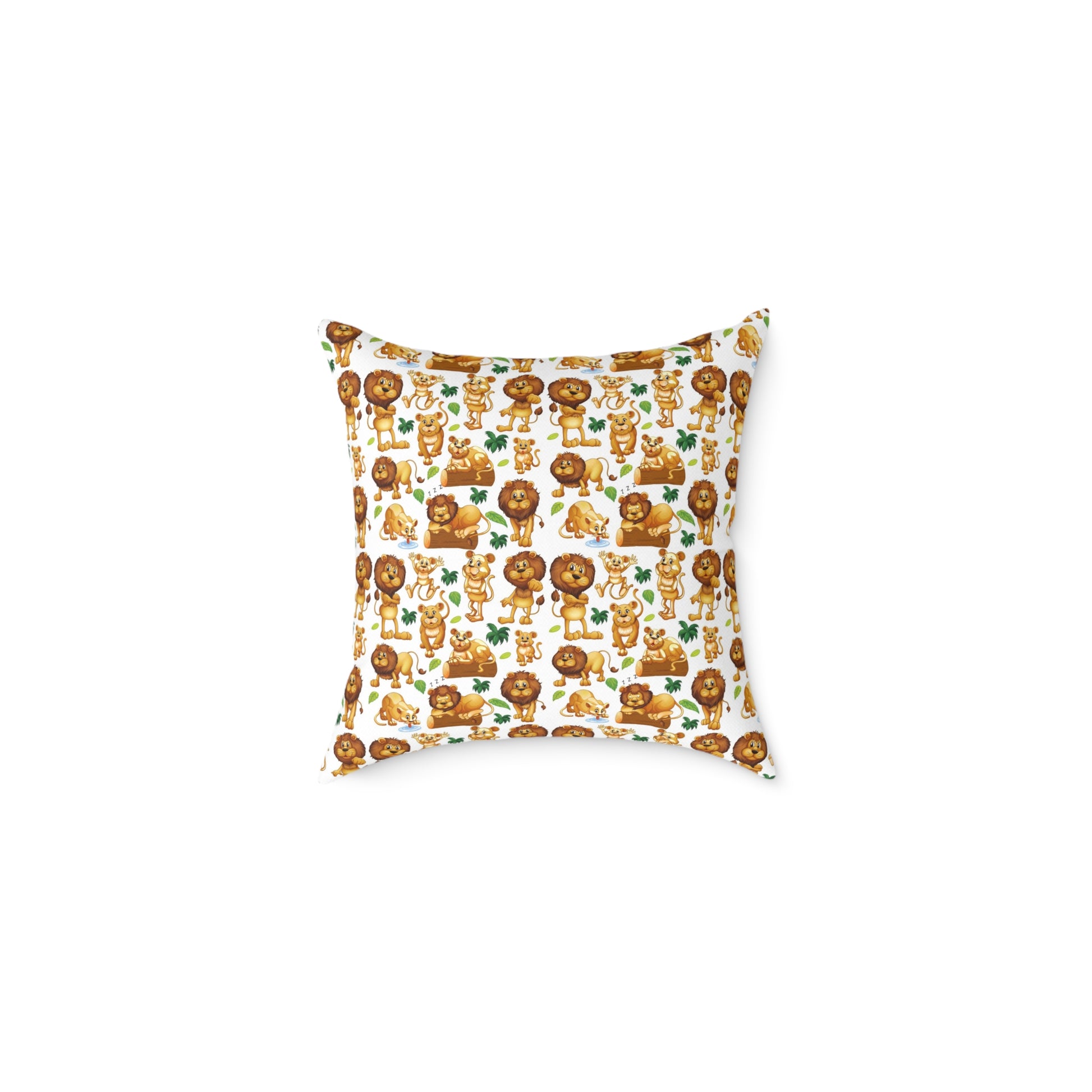 Canvas Pillow - Animals Cartoon Design