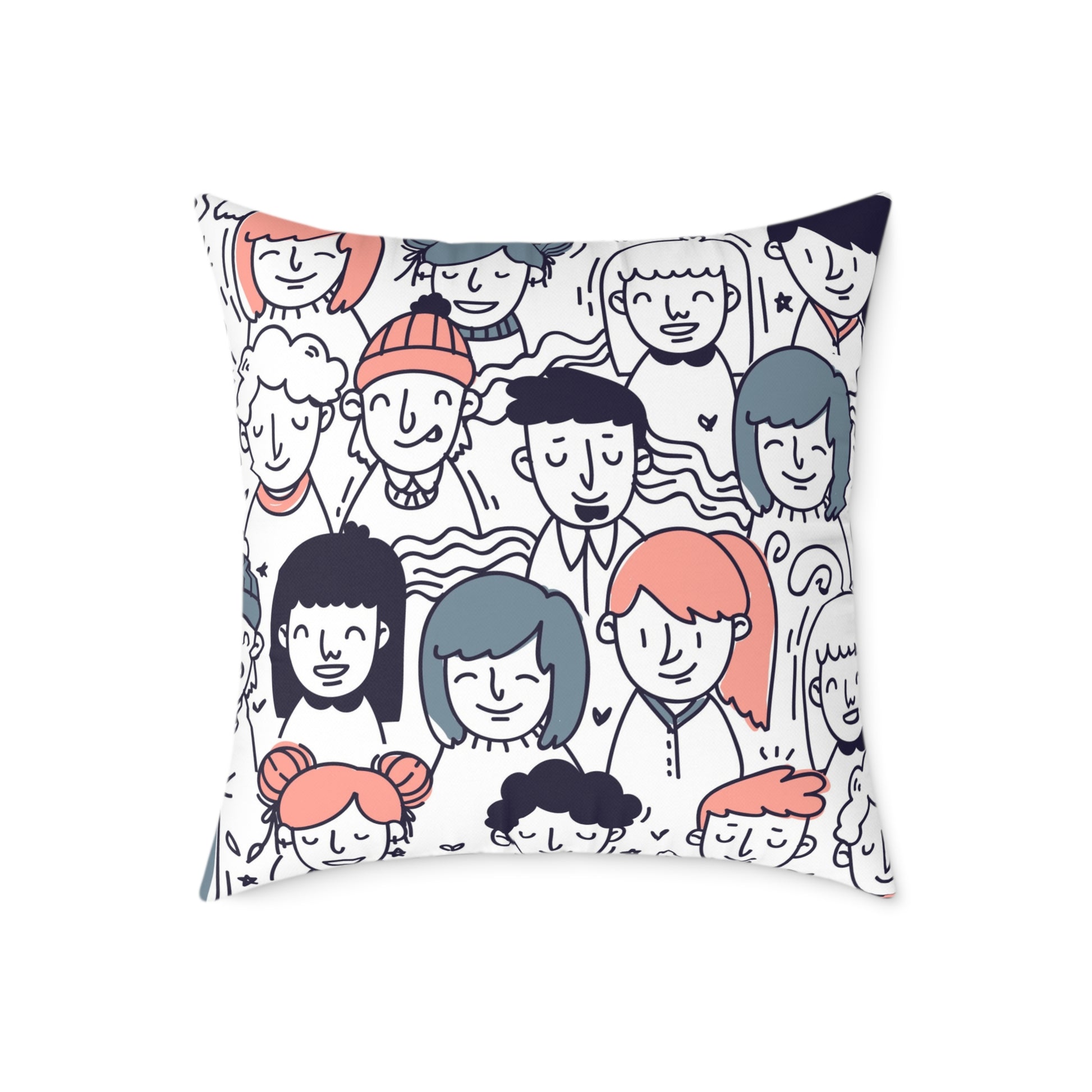 Canvas Pillow - Youth People Design
