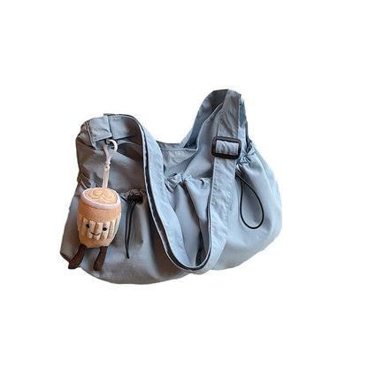 Ultra-light Pleated Crossbody Student Cloth Bag