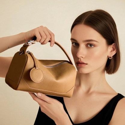 Women's Fashion Genuine Leather Portable Crossbody Bag