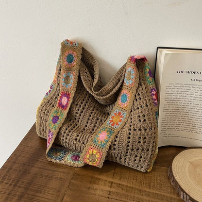 New Knitted Bag Large Capacity Women