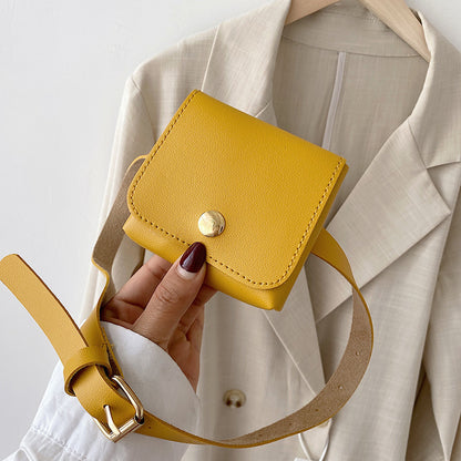 Vintage Belt Buckle Mini Baby Chest Bag