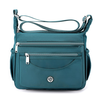 Trendy Women's Shoulder Lightweight Waterproof Nylon Cloth Bag