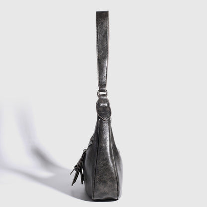 Retro Biker's Women's Shoulder Messenger Bag