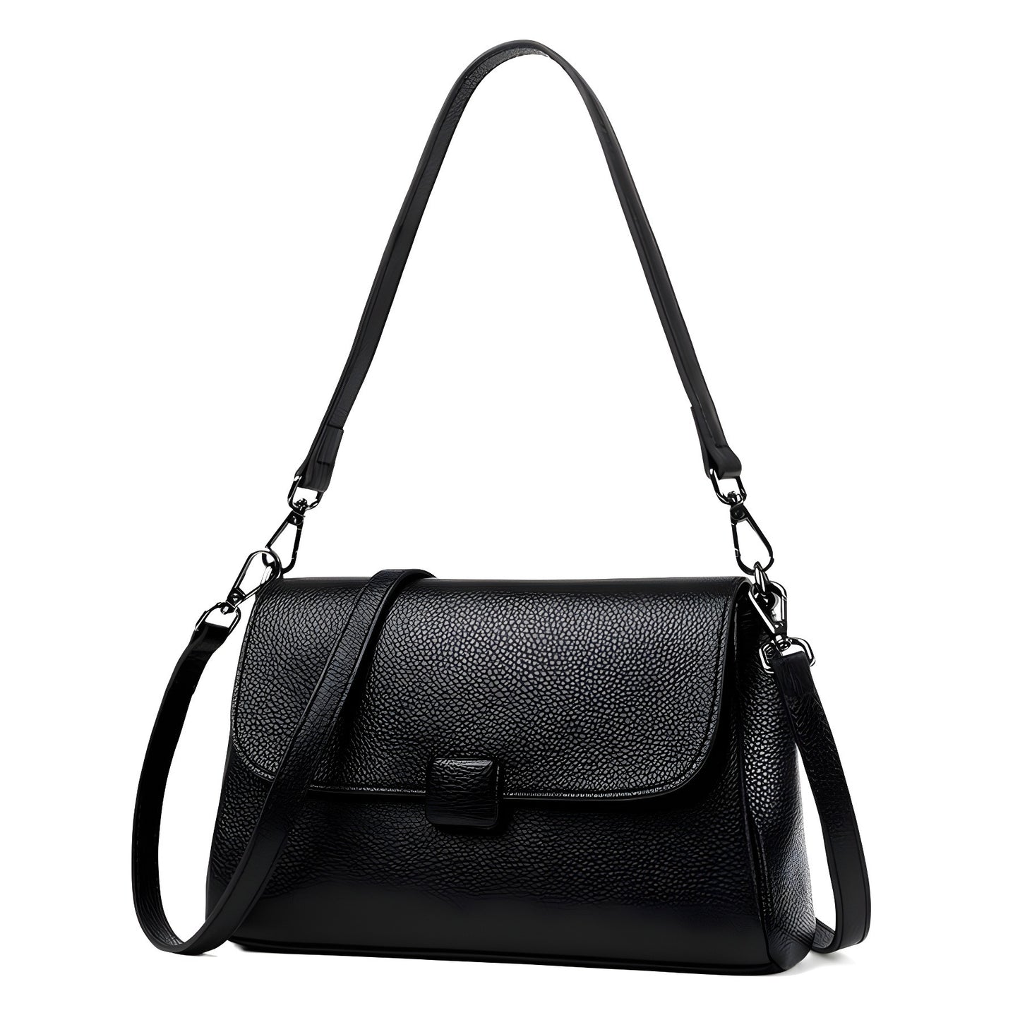 Leather Shoulder Bag Women's Cowhide All-matching