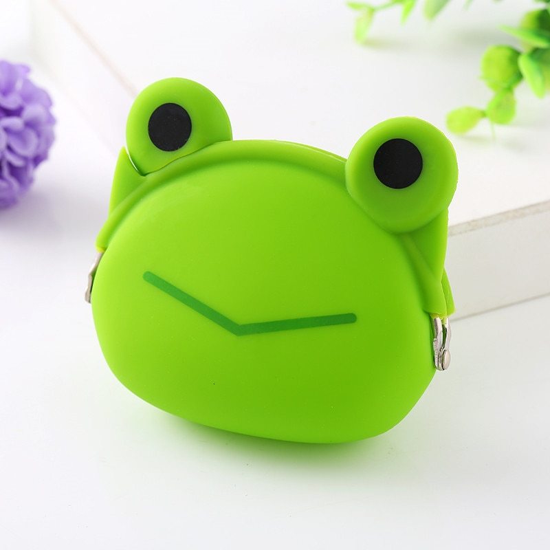 Lovely Girls Silicone Storage Animal Mini Pouch Coin BagS