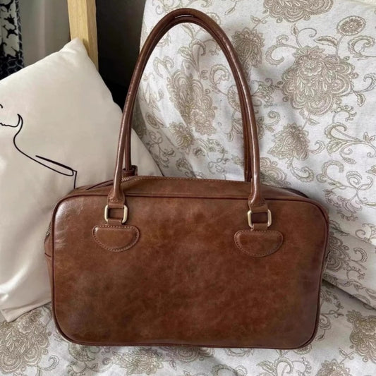 Versatile Large Capacity Women's One-shoulder New Lazy Wind Commuter Bag