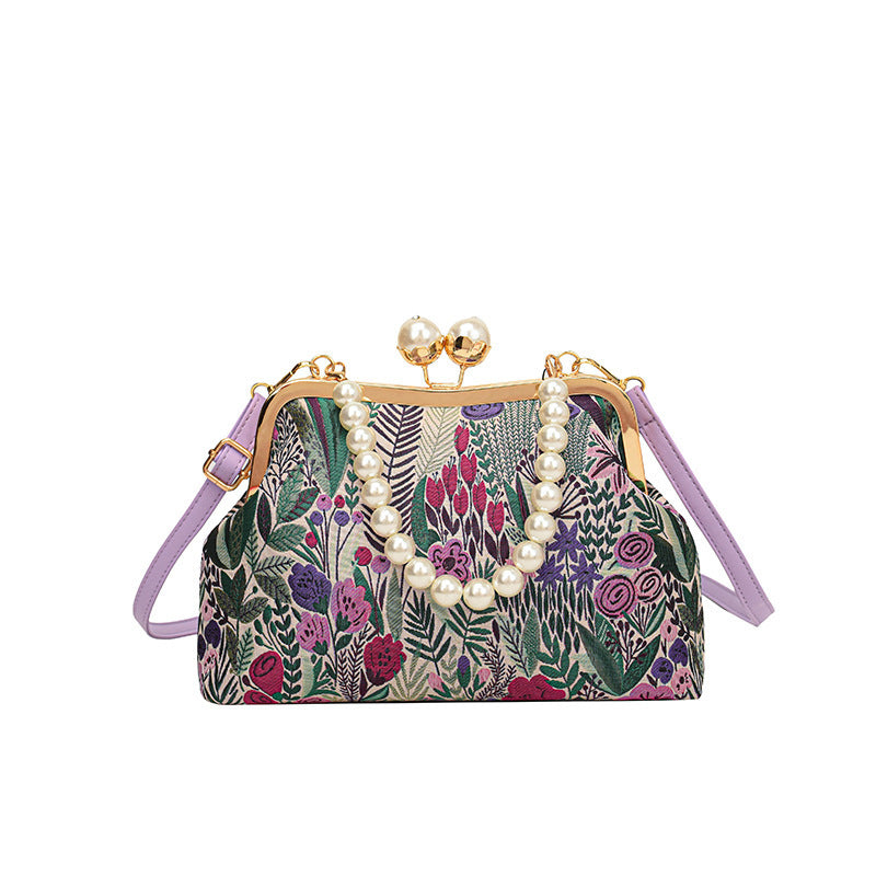 Women's Vintage Pastoral Style Handbag