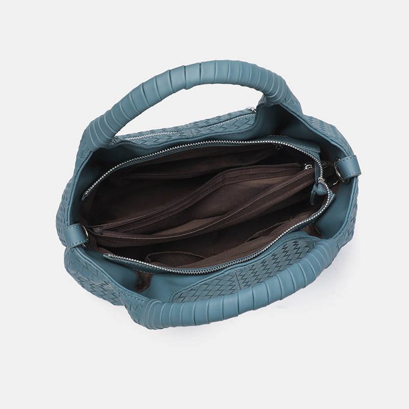 Women's Woven Large Capacity Handbag