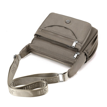Trendy Women's Shoulder Lightweight Waterproof Nylon Cloth Bag