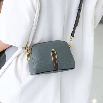 Layer Cowhide Large Capacity Square All-match Shoulder Bag