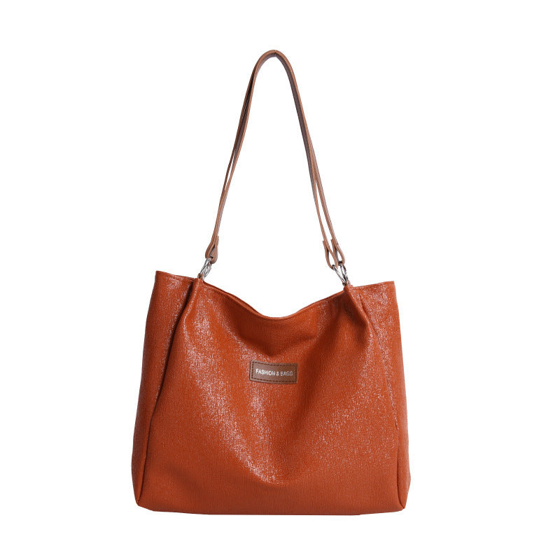 Women's Shoulder Underarm Tote Large Capacity Simple Commuter Bag