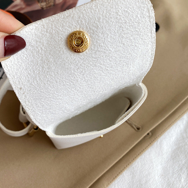 Vintage Belt Buckle Mini Baby Chest Bag