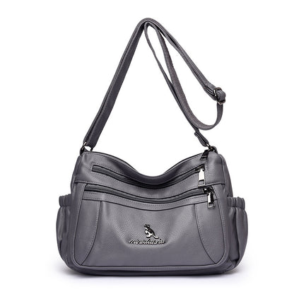 New Simple And Versatile Shoulder Large Capacity Multi Compartment Cross Body Bag