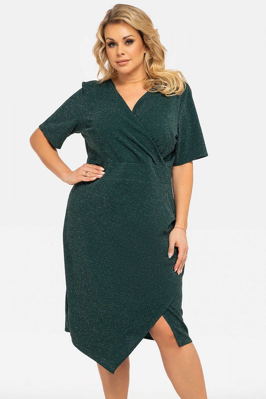 Plus size dress model 190940 Karko