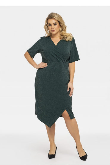 Plus size dress model 190940 Karko