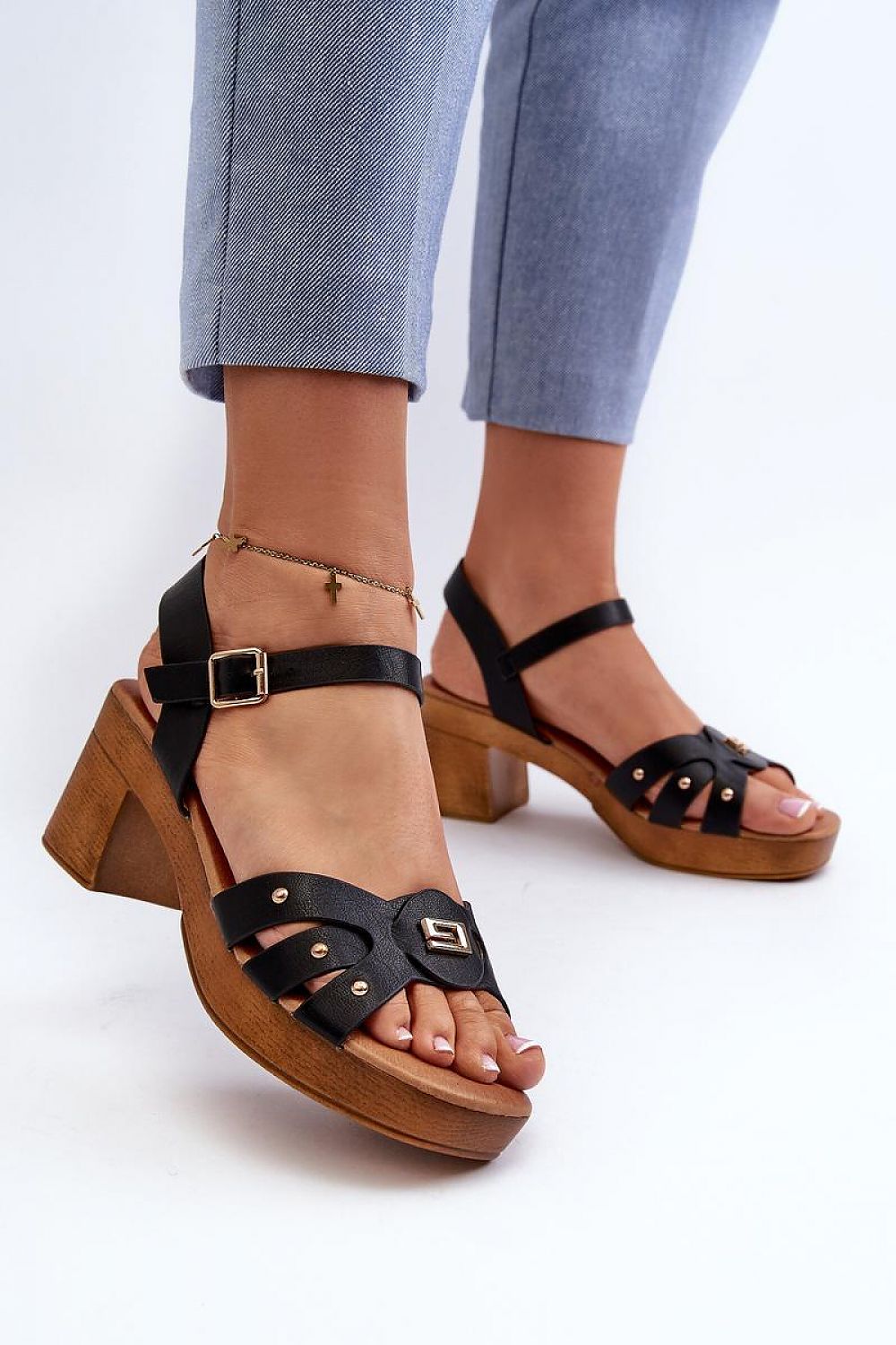 Heel sandals model 196336 Step in style