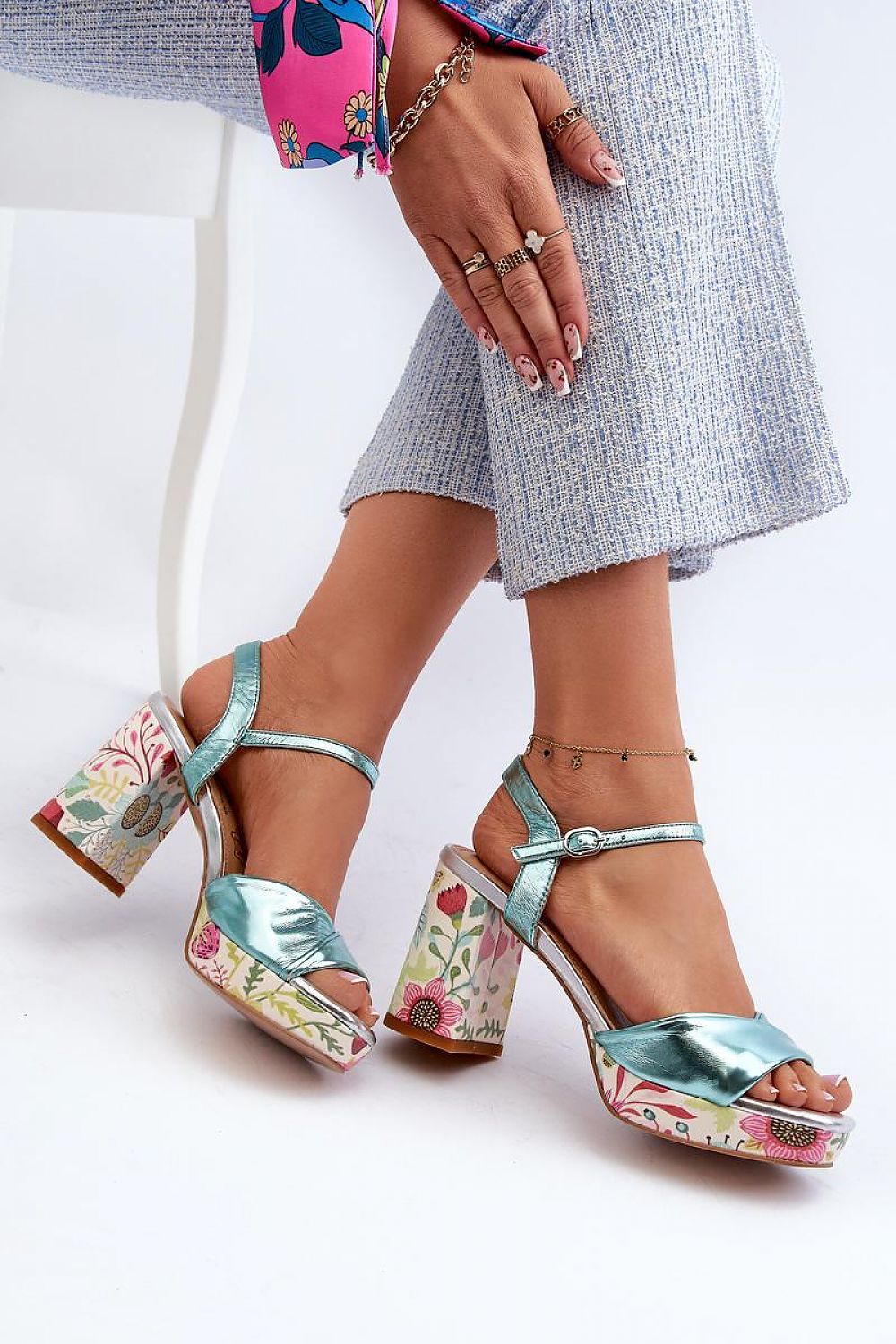 Heel sandals model 196971 Step in style