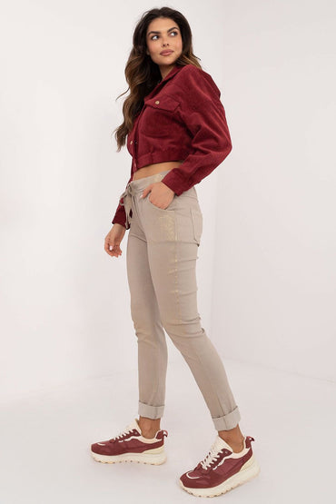 Women trousers model 202423 Italy Moda