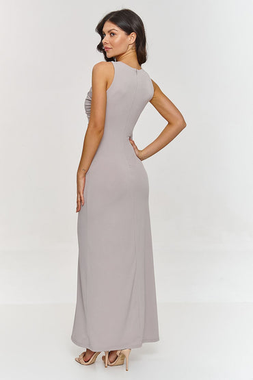  Cocktail dress model 210718 Makadamia 