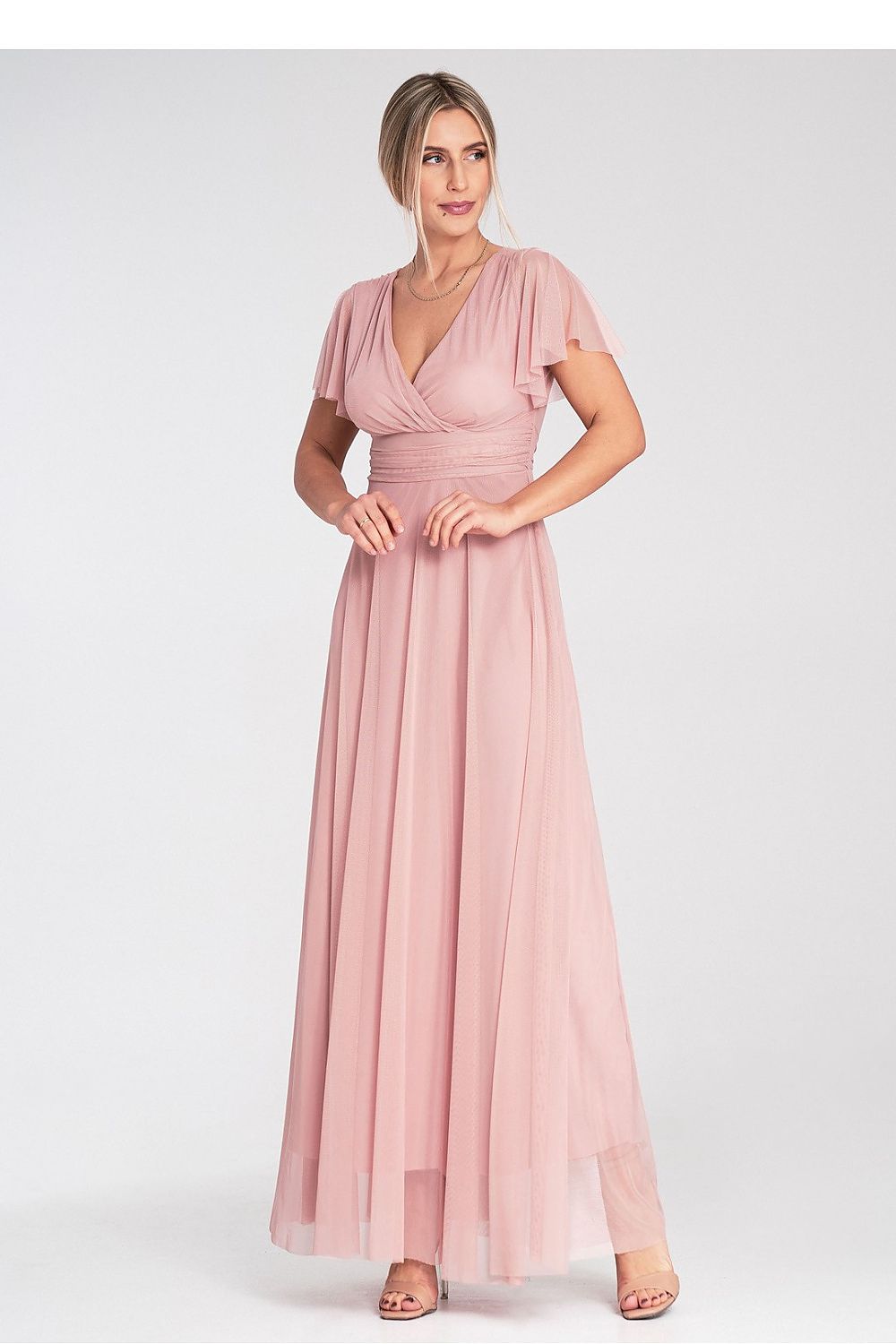  Long dress model 214887 Figl 