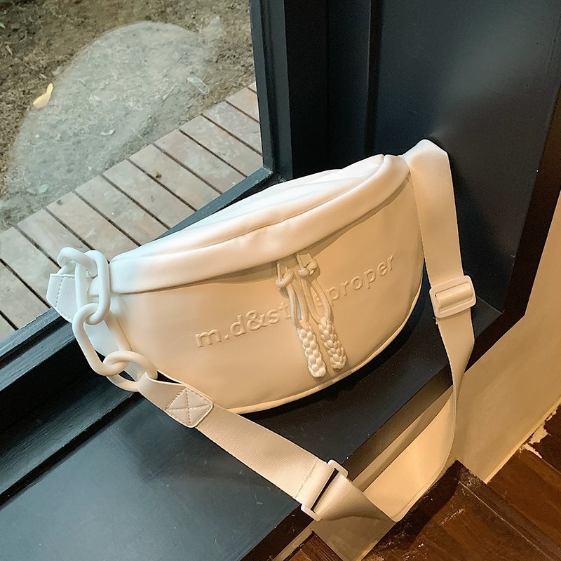 White Chest Bag Casual Women's Shoulder Crossbody