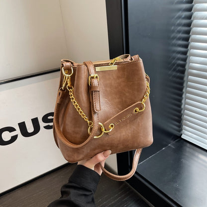 Large Capacity Shoulder Bag Wide Shoulder Strap Crossbody