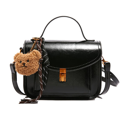 High-end Niche Retro Portable Small Square Bag All-matching
