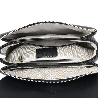 Women's Cowhide Tote Bag Simple Shoulder Messenger Bag