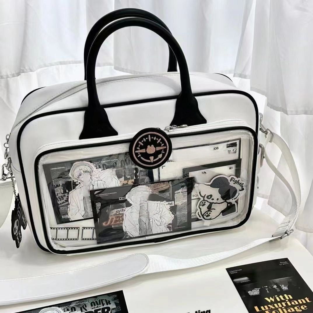 One-shoulder Portable Daily Large Capacity Versatile External Pain Messenger Bag