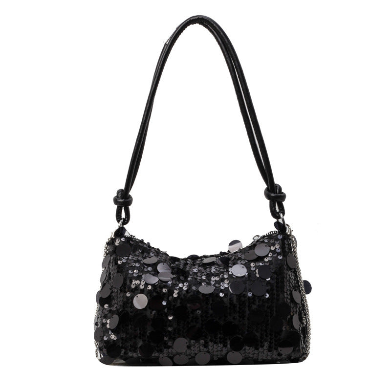 Pouches Women's Sequined Chain Shoulder Messenger Bag