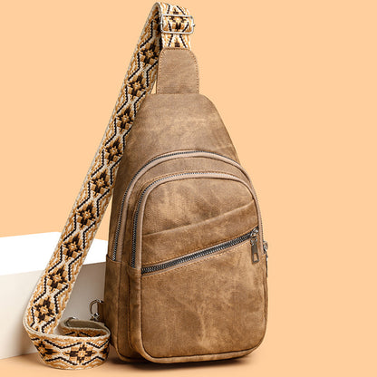 Trendy Wild Commuter Women's Simple Large-capacity Crossbody Bag