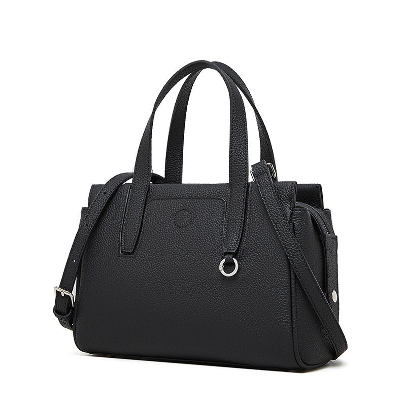 Cowhide Portable Large-capacity Crossbody Bag