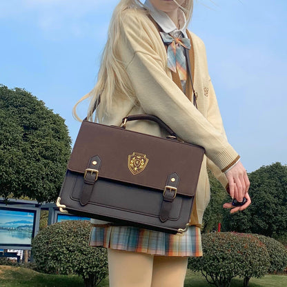 Uniform College Style One-shoulder Crossbody Portable Uniform Bag