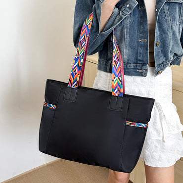 Women's Oxford Cloth Bag Portable And Fashion Shoulder Bag