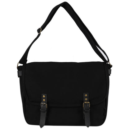 Tooling Messenger Bag Retro Flip Canvas Schoolbag