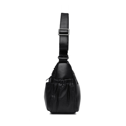 Women's Crossbody Leather Simple First Layer Cowhide Shoulder Bag