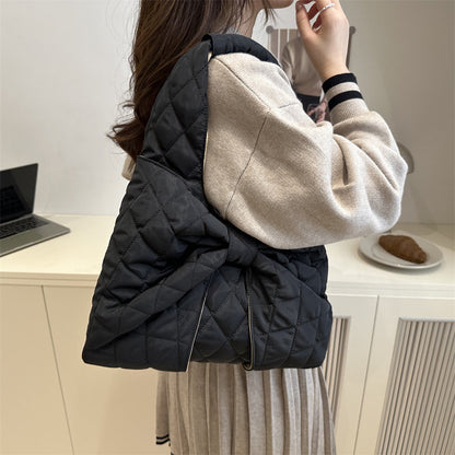 Polyester Women's One Shoulder Handbag