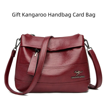 Middle-aged Women's Fashionable Shoulder Messenger Bag