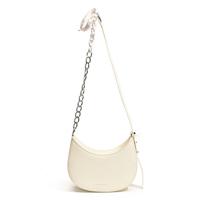 Simple All-match Retro Fashion Shoulder Trendy Small Saddle Bag