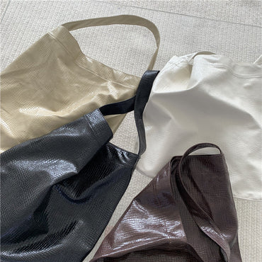 Women's All-match Fashion Shoulder Crocodile Pattern Bucket Bag