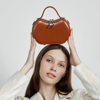 Creative Fruit Leather Shoulder Messenger Bag