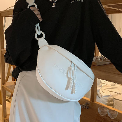 White Chest Bag Casual Women's Shoulder Crossbody