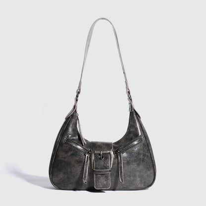 Retro Biker's Women's Shoulder Messenger Bag