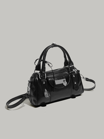 Sweet Cool Love Heart Bow Tie Handbag Female Niche