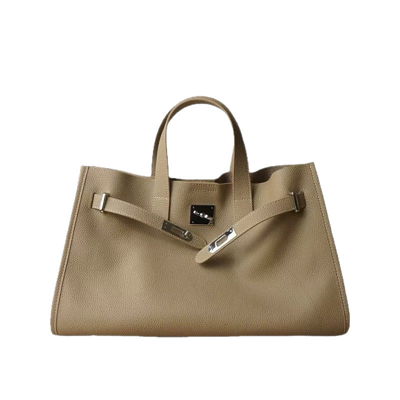 New Top Layer Cowhide All-match Crossbody Bag For Women